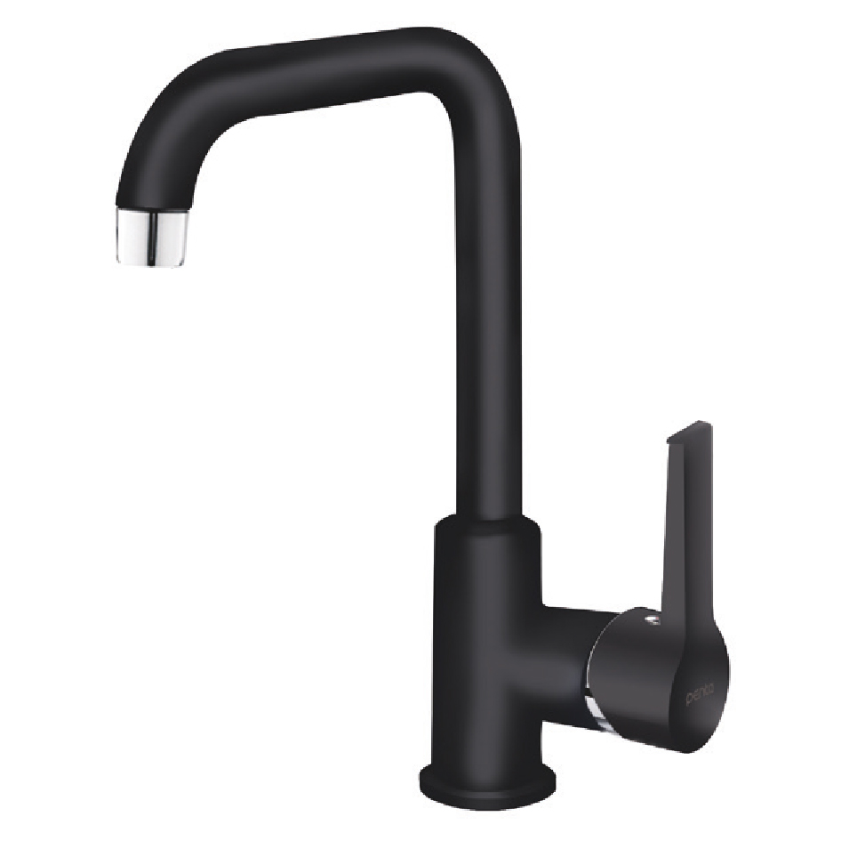 P903B (Black) Agena Lavabo Bataryası (L Borulu)