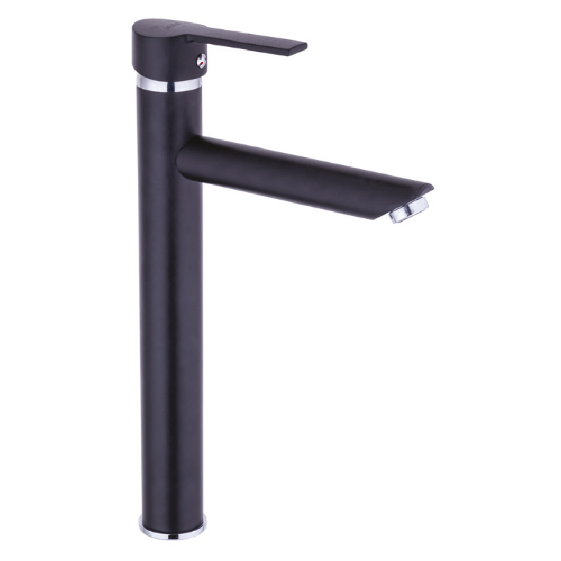 6301Hb (Black) Spica Yüksek Lavabo Bataryası